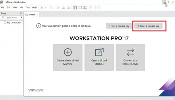 How To Activate Vmware Workstation Pro 17