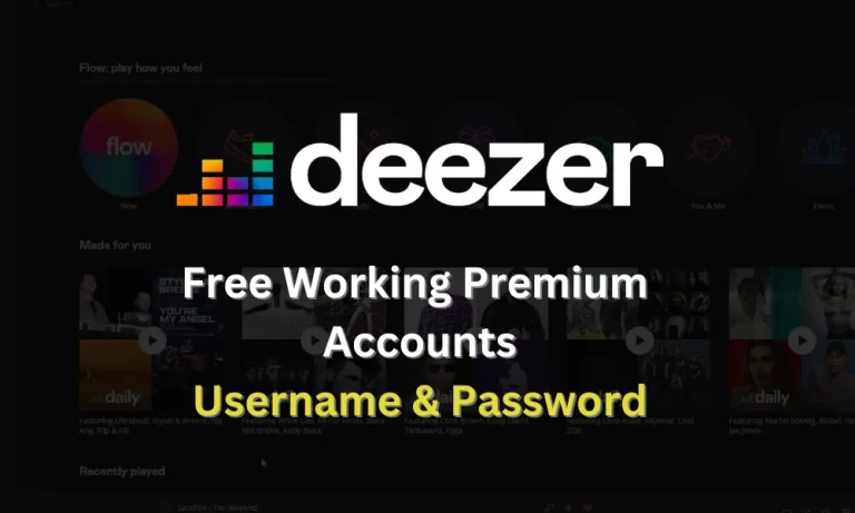 Free Deezer Premium Accounts