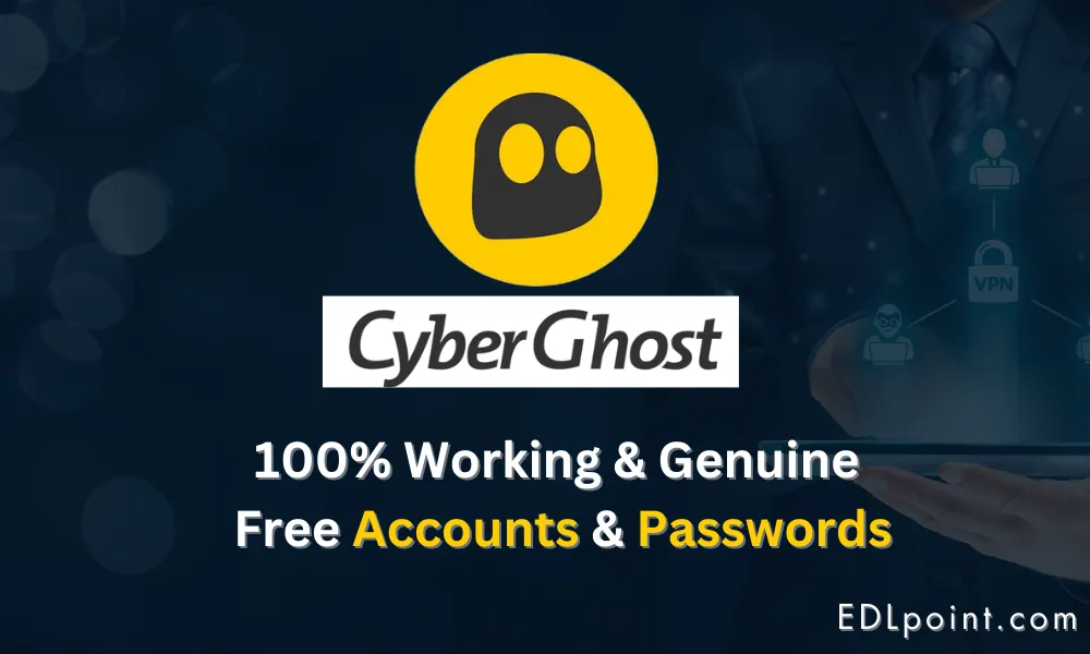 CyberGhost Free Accounts & Passwords