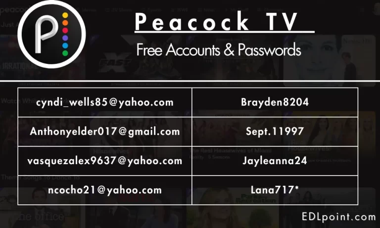 Peacock-TV-Free-Accounts-Passwords