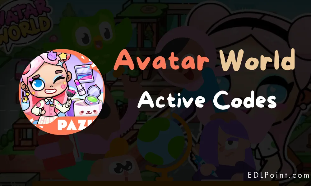 Active Avatar World Codes